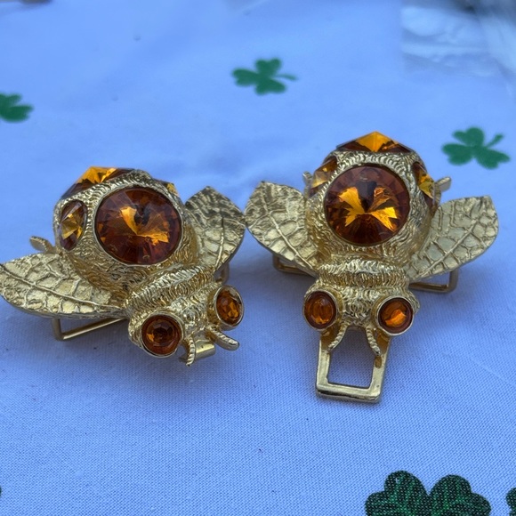 Rare Doreen Ryan designer bumblebee belt buckle main image 9